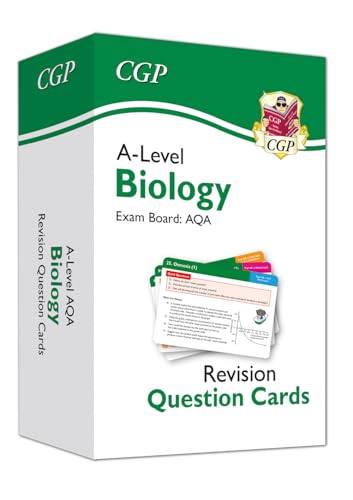 A-Level Biology AQA Revision Question Cards: for the 2024 and 2025 exams (CGP AQA A-Level Biology)
